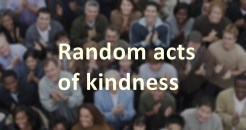 Carry a generosity kit with you