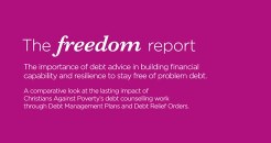 Debt help buys financial freedom for years 